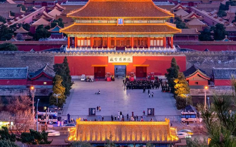 在故宫想起儿子